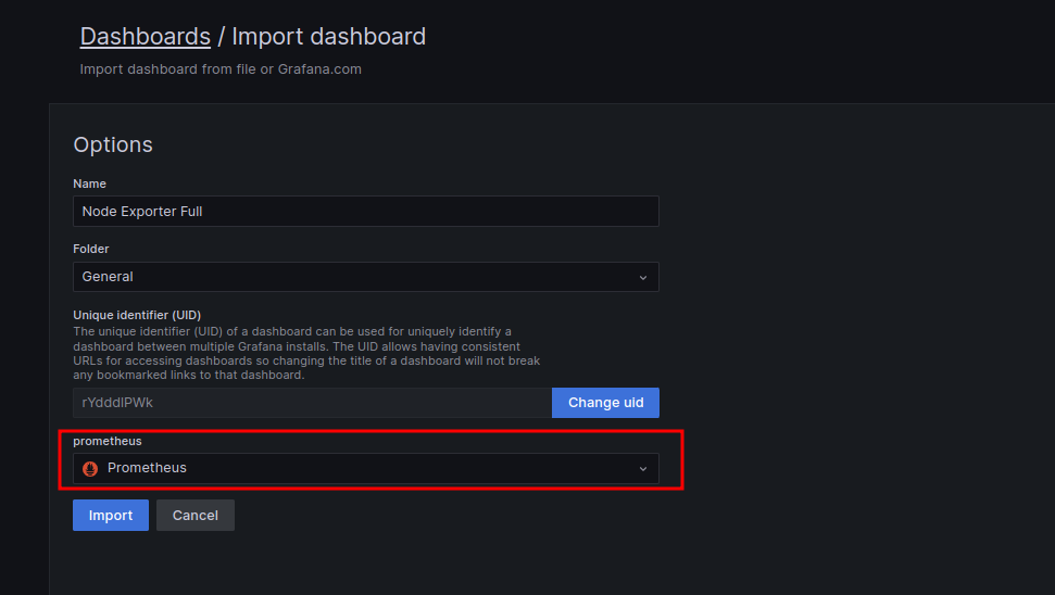 grafana-node-exporter-config